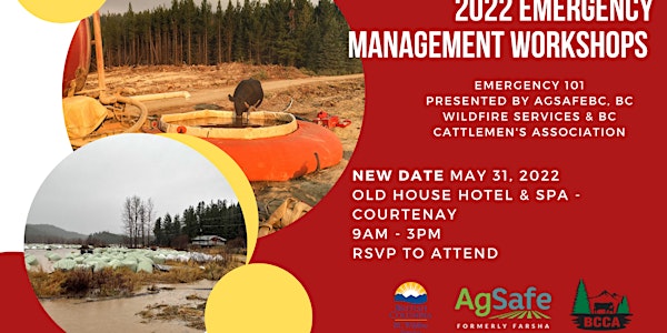 2022 Emergency Management Workshop - Courtenay, BC *NEW DATE*