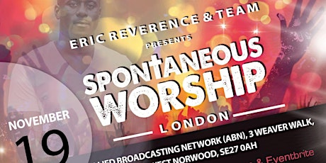 Spontaneous Worship Nov 2016 primary image