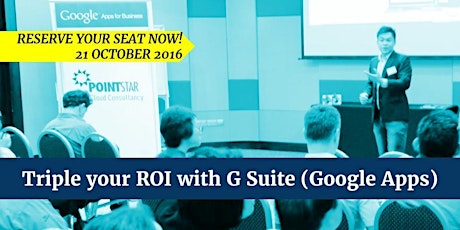 Triple your ROI with G Suite (Google Apps) primary image