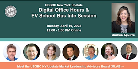 USGBC NY Upstate Digital Office Hours & EV Bus Info Session primary image