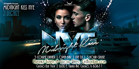 2023 Chicago New Years Eve Cruise - The Midnight Kiss tickets