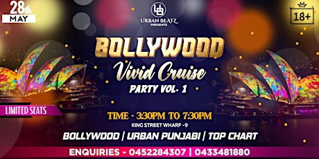Bollywood VIVID Cruise Party Sydney 2022 Vol 1 tickets