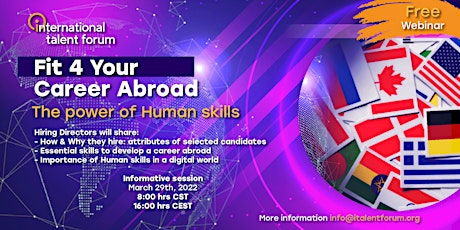 Hauptbild für Fit 4 your career Abroad