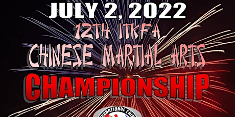 12th ITFKA Chinese Martial Arts Championship tickets