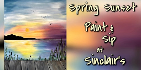 Spring Sunset Paint & Sip!