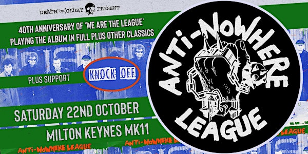 Anti-Nowhere League / Knock Off Live at the MK11