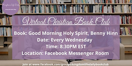Kingdom Life Daily Virtual Book Club tickets