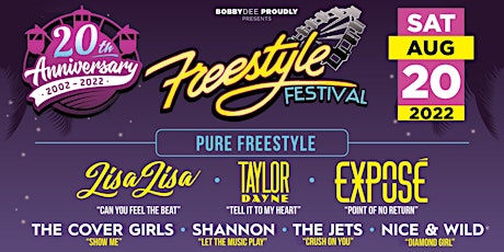 Freestyle Festival w/ Lisa Lisa, Taylor Dayne, Expose, Soul II Soul & more