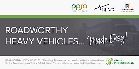 Roadworthy Heavy Vehicles... Made Easy! - Kadina primary image