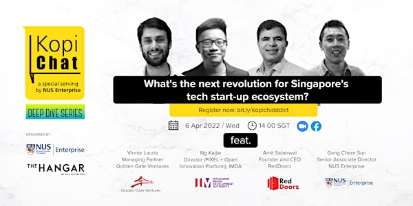 What's the next revolution for Singapore's tech start-up ecosystem?