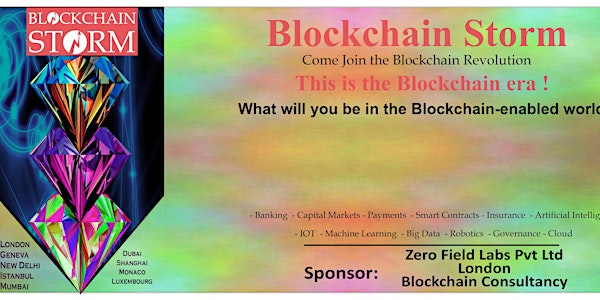 Blockchain Storm - Cryptocurrencies & Modern Economies - Zurich 20 Jan 2017