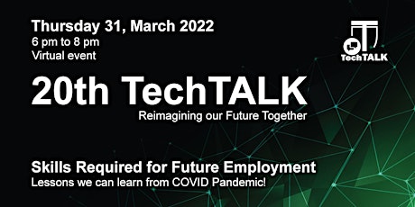 Primaire afbeelding van TechTALK #20 - Skills Required for Future Employment