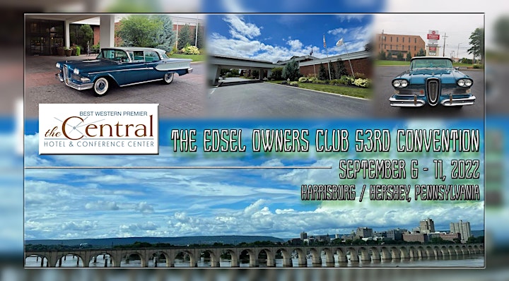EDSEL OWNERS CLUB 53rd Annual Convention: 65th Anniversary of the EDSEL! image