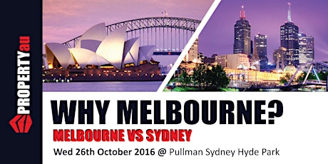 WHY Melbourne?  Melbourne vs Sydney primary image