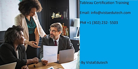 Tableu Certification Training in Dubuque, IA