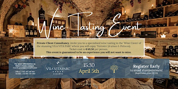 Wine Tasting Event - VILA VITA PARC