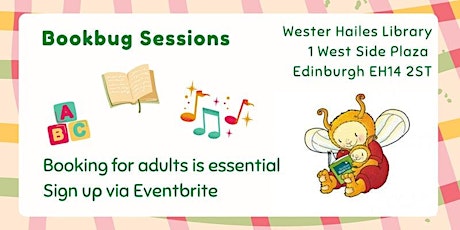 Bookbug session for under 5s - Wester Hailes Library primary image