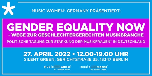 Gender Equality Now – Wege zur geschlechtergerechten Musikbranche