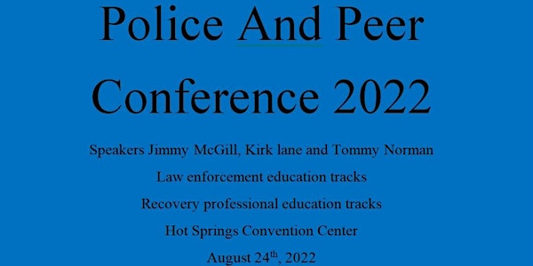 Police and Peers Conference 2022.