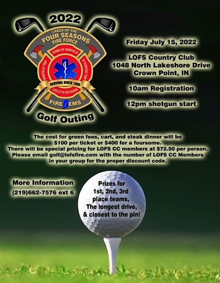 Lakes of The Four Seasons Fire Force 2022 Golf Outing image