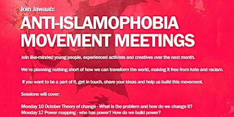 How do we build an anti-Islamophobia movement? - Movement Meetings No.3 primary image