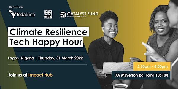 Climate Resilience Tech Happy Hour