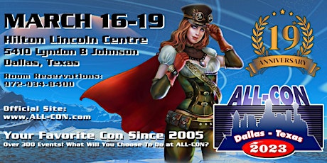 ALL-CON 2023: Vendors (booths, badges, power, promotions, services, etc.) tickets