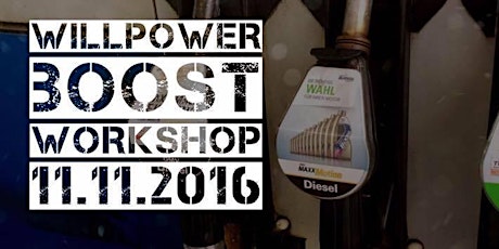Hauptbild für Willpower Boost Workshop