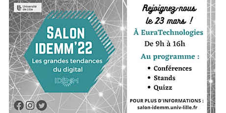 Image principale de Salon IDEMM'22