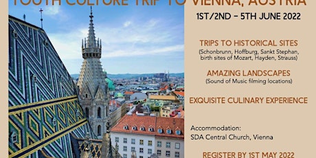 YOUTH CULTURE TRIP TO VIENNA, AUSTRIA Tickets