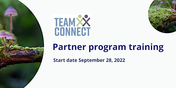 Partner Program Training TeamConnect - Registration  autumn 2022