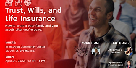 Lunch and Learn | Trusts, Wills & Life Insurance primary image