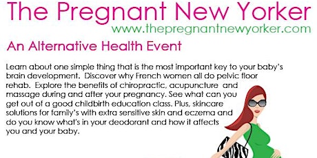 Pregnant and New Mom Event- The Pregnant New Yorker November 10th primary image
