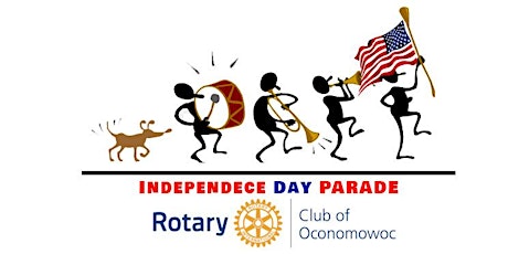 Imagem principal de 2022 Oconomowoc Rotary Independence Day Parade - Sign Up!