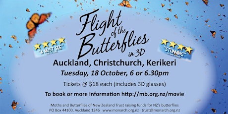 Flight of the Butterflies in 3D primary image