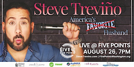 Steve Treviño- America's Favorite Husband tickets