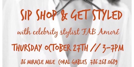 Sip, Shop & Get Styled by Celebrity Stylist @FABAmore! primary image