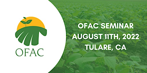 OFAC Seminar August 11, 2022