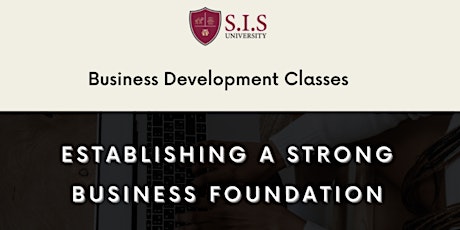 Establishing a Strong Business Foundation primary image