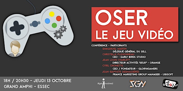 Conférence "Oser le Jeu Vidéo"