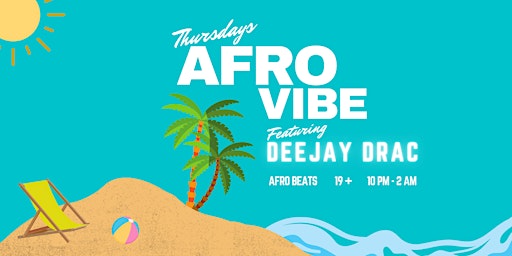 AFRO VIBES THURSDAYS primary image