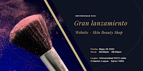 Imagen principal de Lanzamiento del website - Skin Beauty Shop