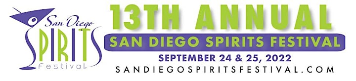 13TH SAN DIEGO SPIRITS FESTIVAL, September 24-25, 2022 image