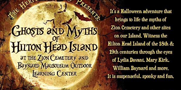 2022 Ghosts and Myths of Hilton Head Island