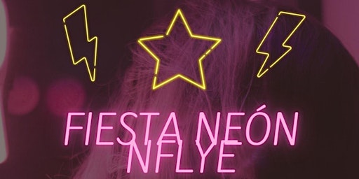 Invitacion Fiesta Neon - Nflye Beauty