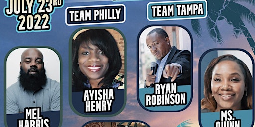 Comedy Battle On The Beach! Come See Philly vs Tampa Battle for your Laughs