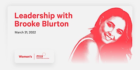 Brooke Blurton | MSA Women in Leadership