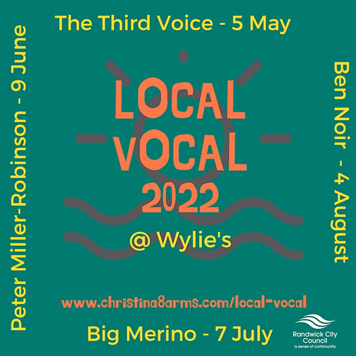 The Third Voice (Local Vocal Music @ Wylie's) image