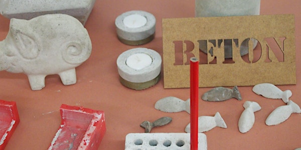 Beton-Workshop Teil 1 Formenbau, auch für Betonschmuck