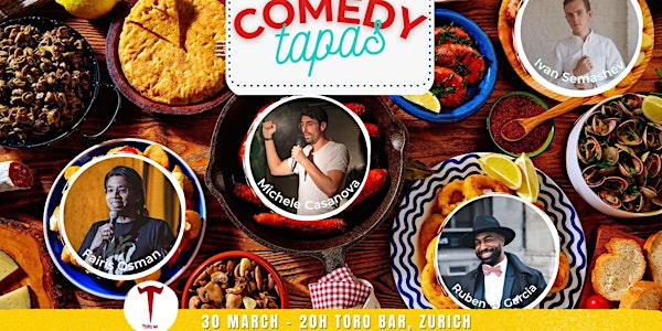 Comedy Tapas 30th of March